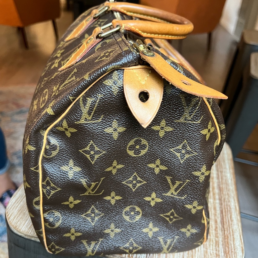 Louis Vuitton monogram speedy bag - Picture 6 of 14